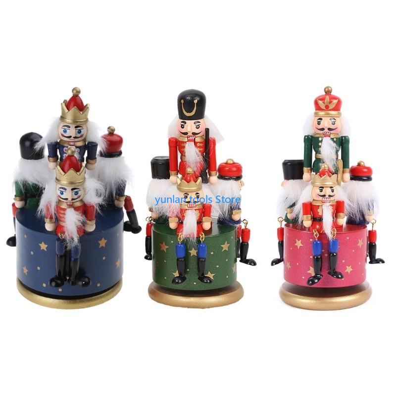 Nutcracker Figurine - 50 رطل 4 في 1 خشبي