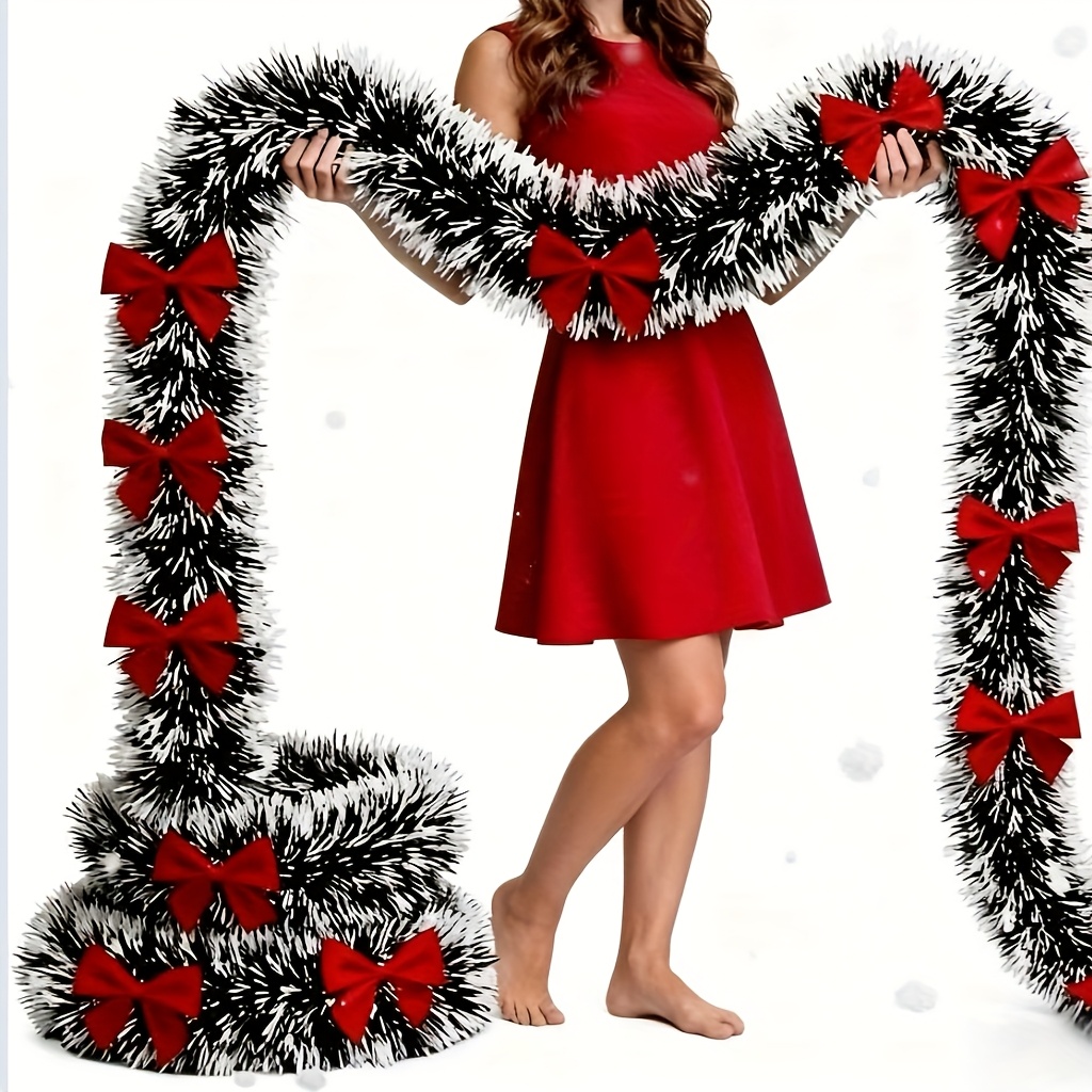 Tinsel Garland Decoration - الاصطناعي عيد الميلاد جارلاند عيد الميلاد
