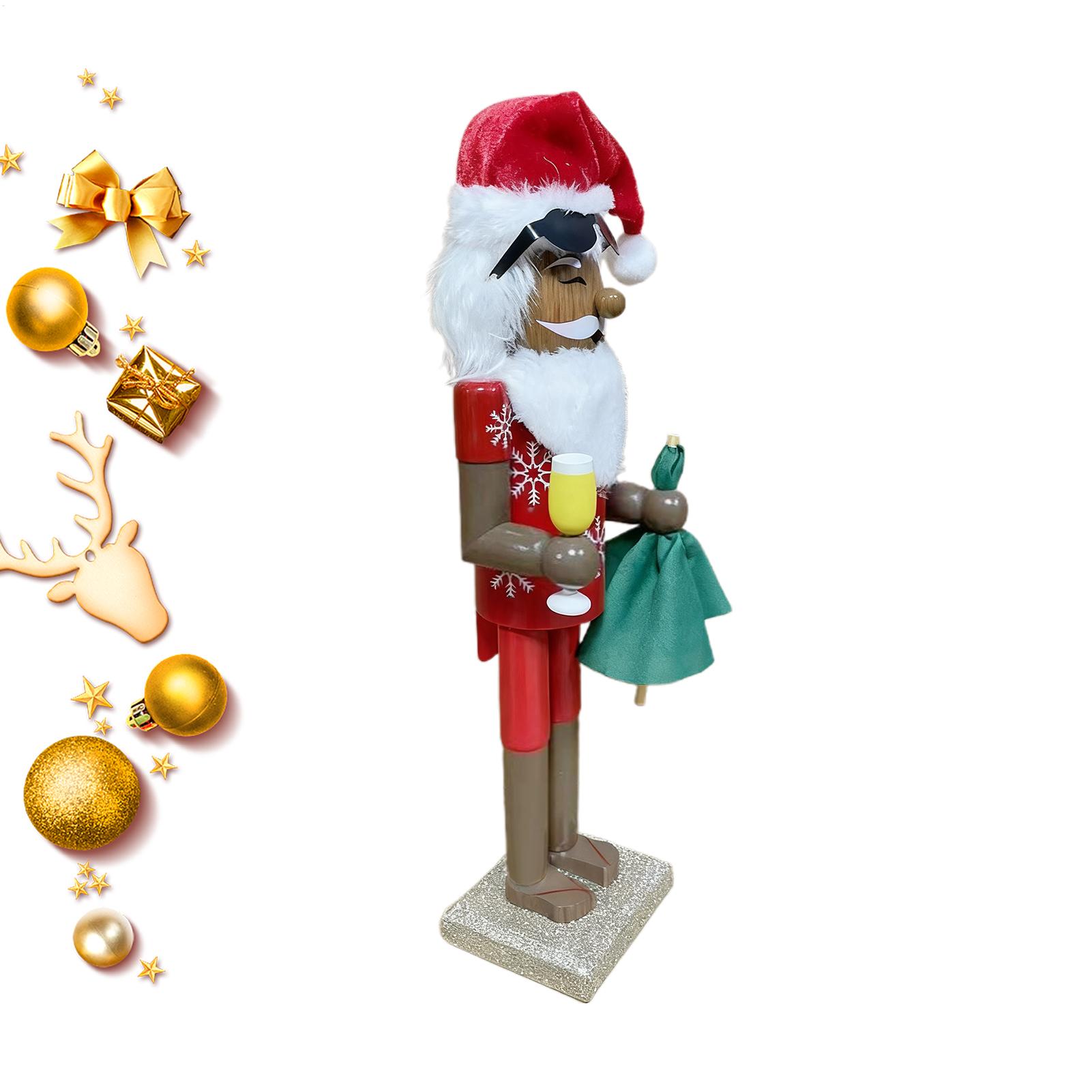 Nutcracker Figurine - كسارة البندق ديكور عيد الميلاد الأفريقي