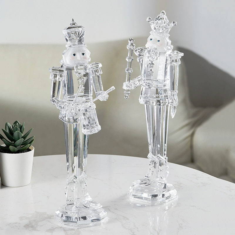 Nutcracker Figurine - تماثيل شخصية أكريليك، زخرفة نحت جندي