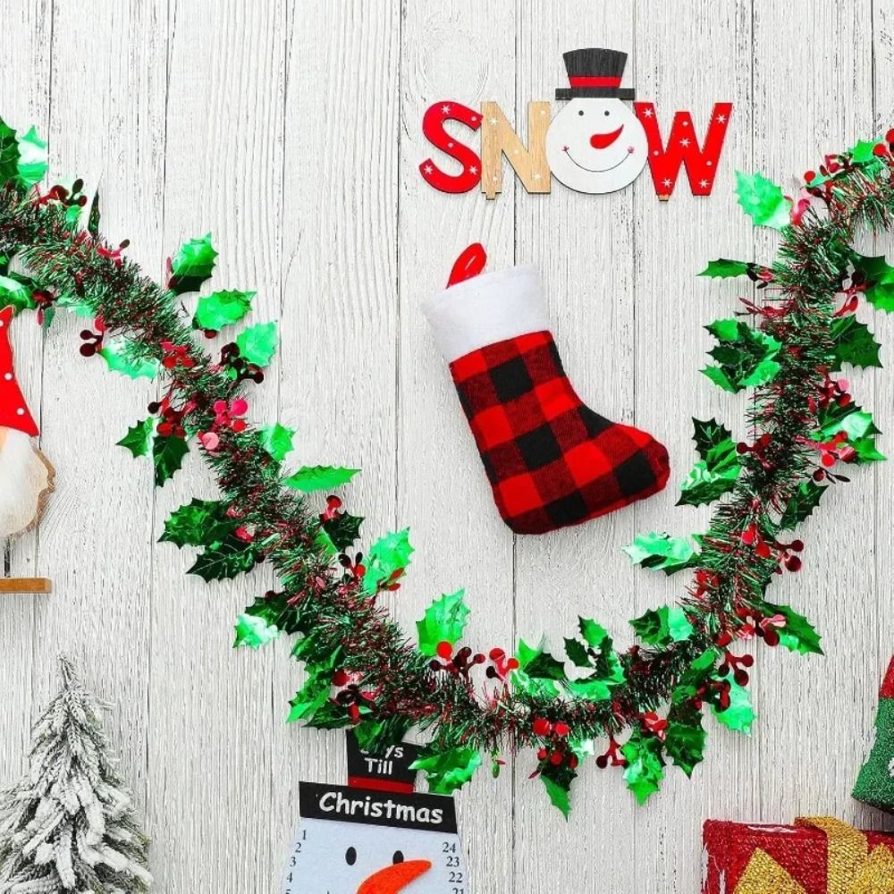 2 قطعة قابلة لإعادة الاستخدام  - مراجعة Tinsel Garland Decoration وسعره