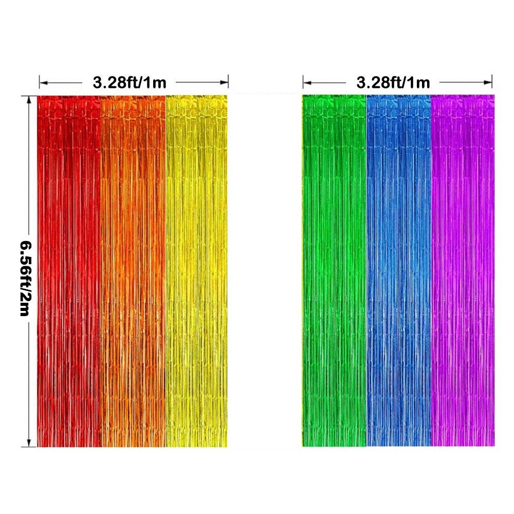 ستارة خلفية للحفلات من الترتر  - مراجعة Tinsel Garland Decoration وسعره