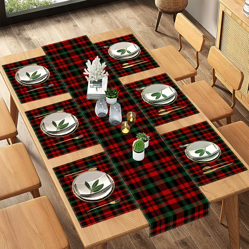 مجموعة مفرش طاولة عيد الميلاد  - مراجعة Christmas Table Runner وسعره