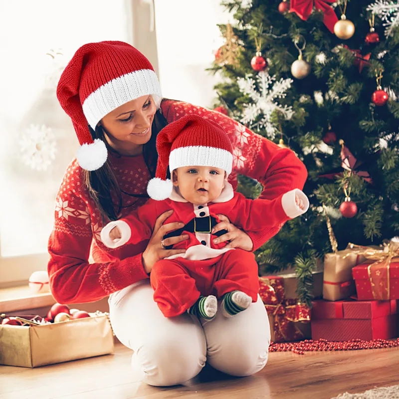 لينة محبوك عيد الميلاد قبعة لل - مراجعة Santa Hat Plush وسعره