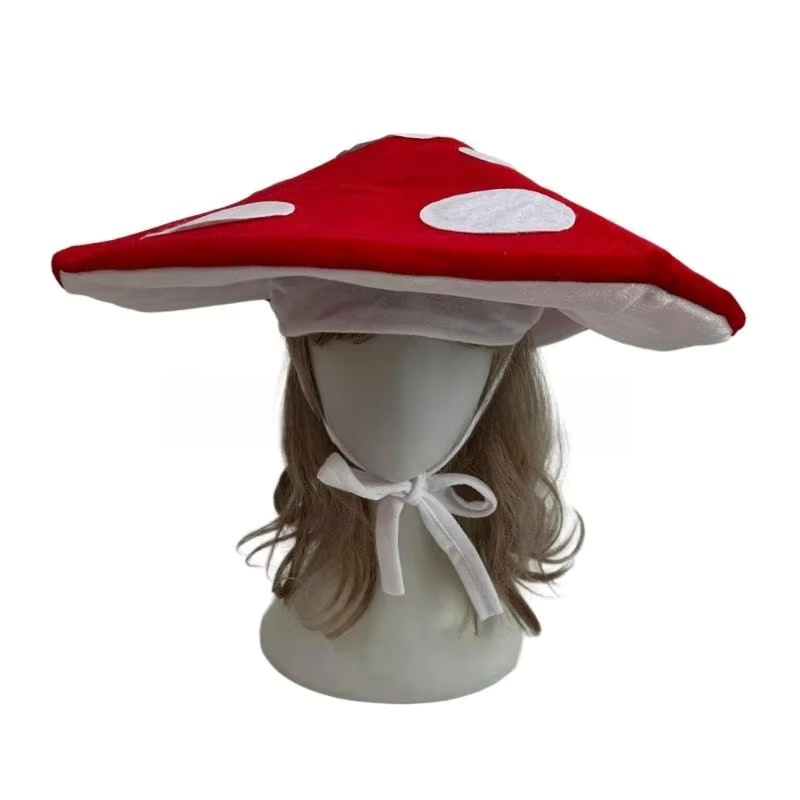 قبعة على شكل فطر لزي الهالوين، - مراجعة Santa Hat Plush وسعره