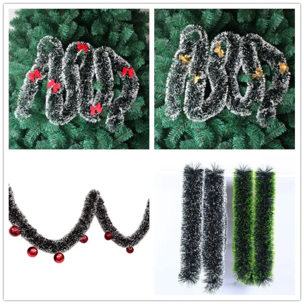 عيد الميلاد بهرج جارلاند الاصط - مراجعة Tinsel Garland Decoration وسعره