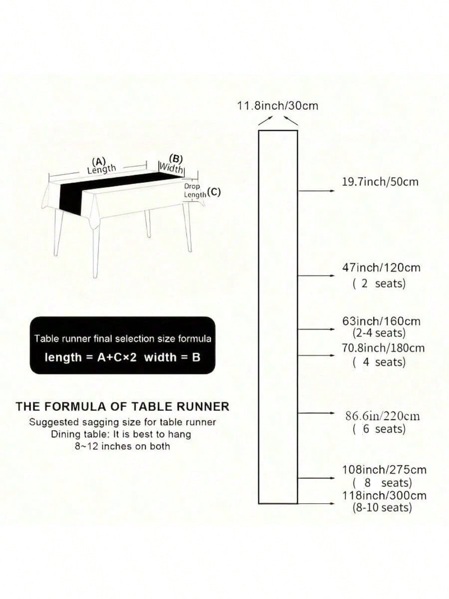 مفرش طاولة مخطط بتصميم نورديك  - مراجعة Christmas Table Runner وسعره