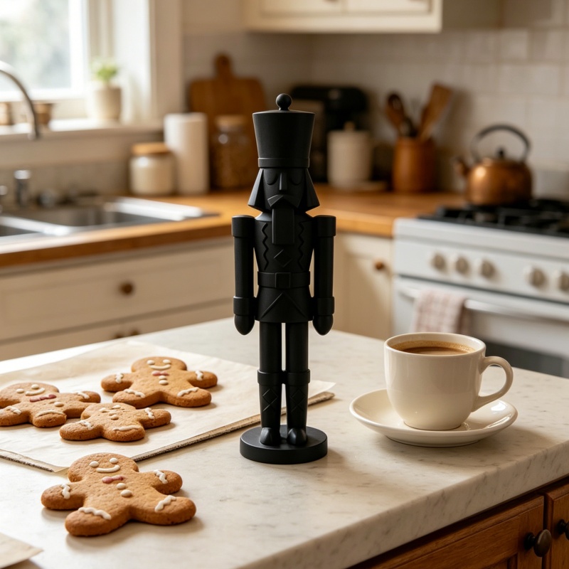 تمثال جندي كسارة البندق الأسود - مراجعة Nutcracker Figurine وسعره