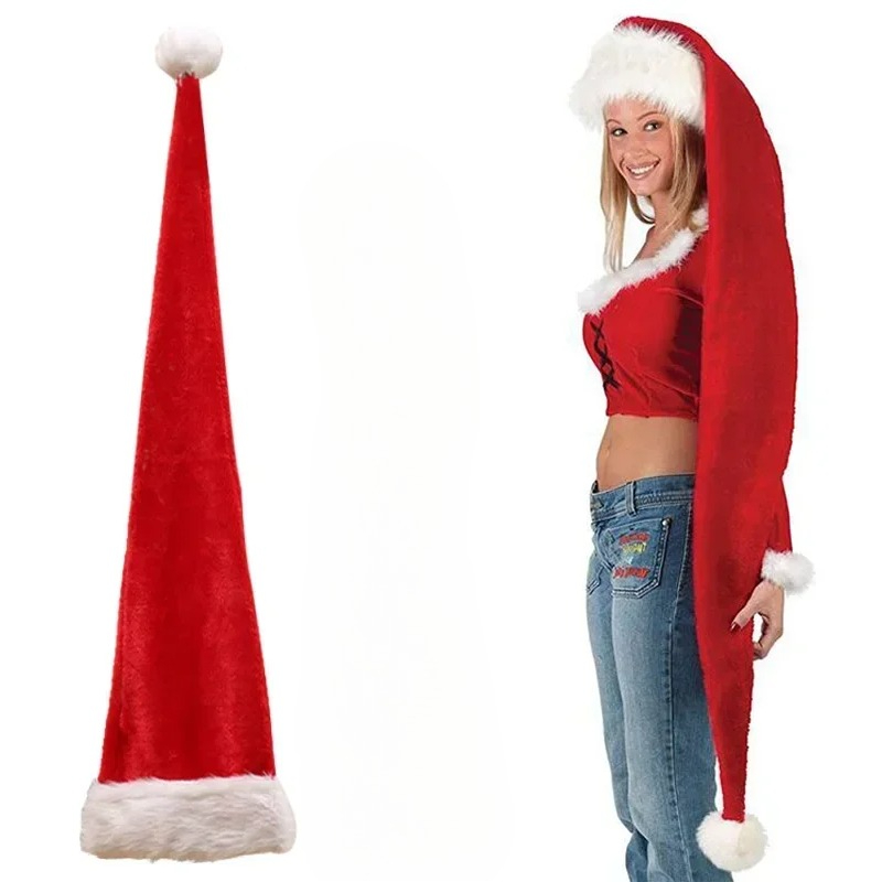 قبعة سانتا طويلة جدًا من القما - مراجعة Santa Hat Plush وسعره