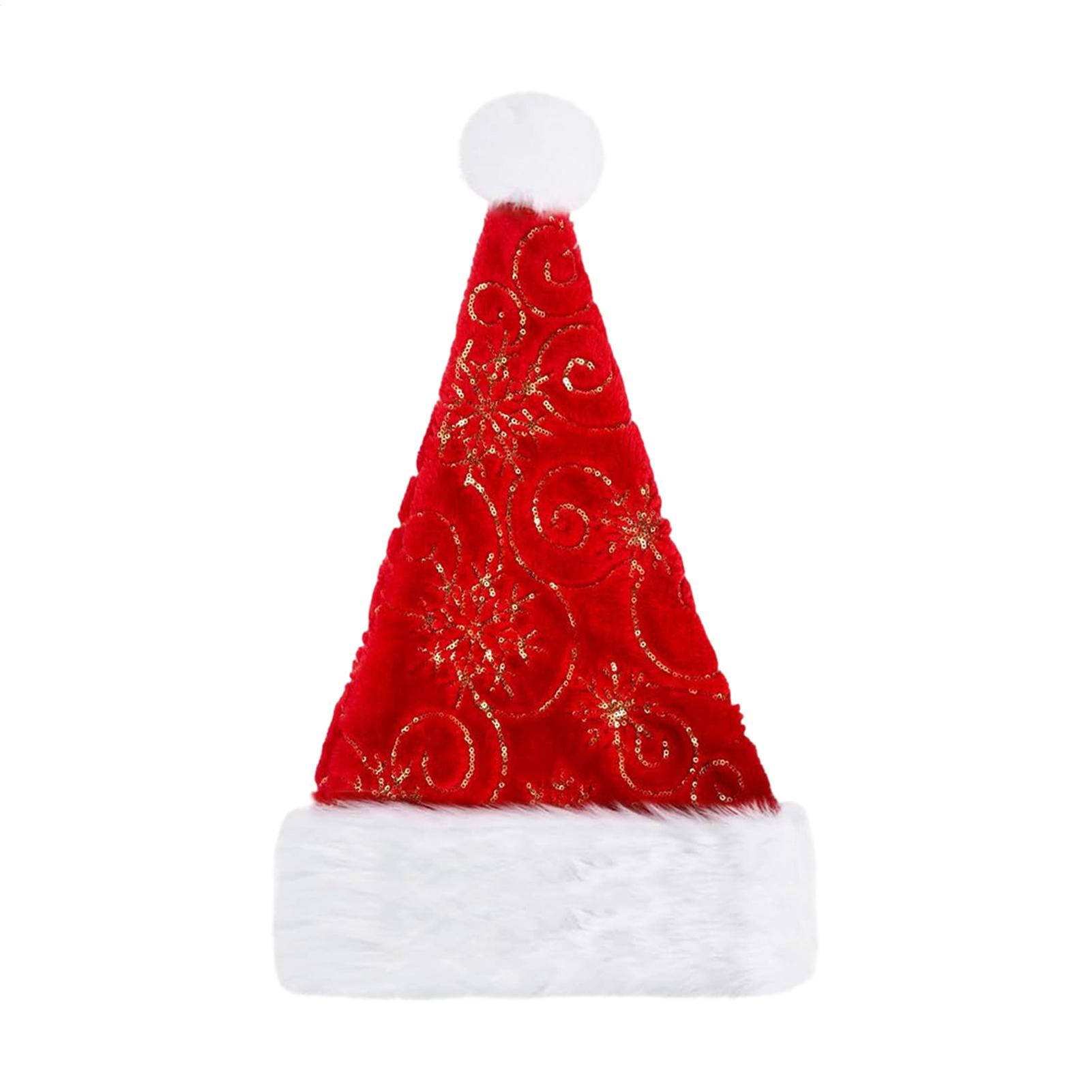 قبعة عيد الميلاد القطيفة المحم - مراجعة Santa Hat Plush وسعره
