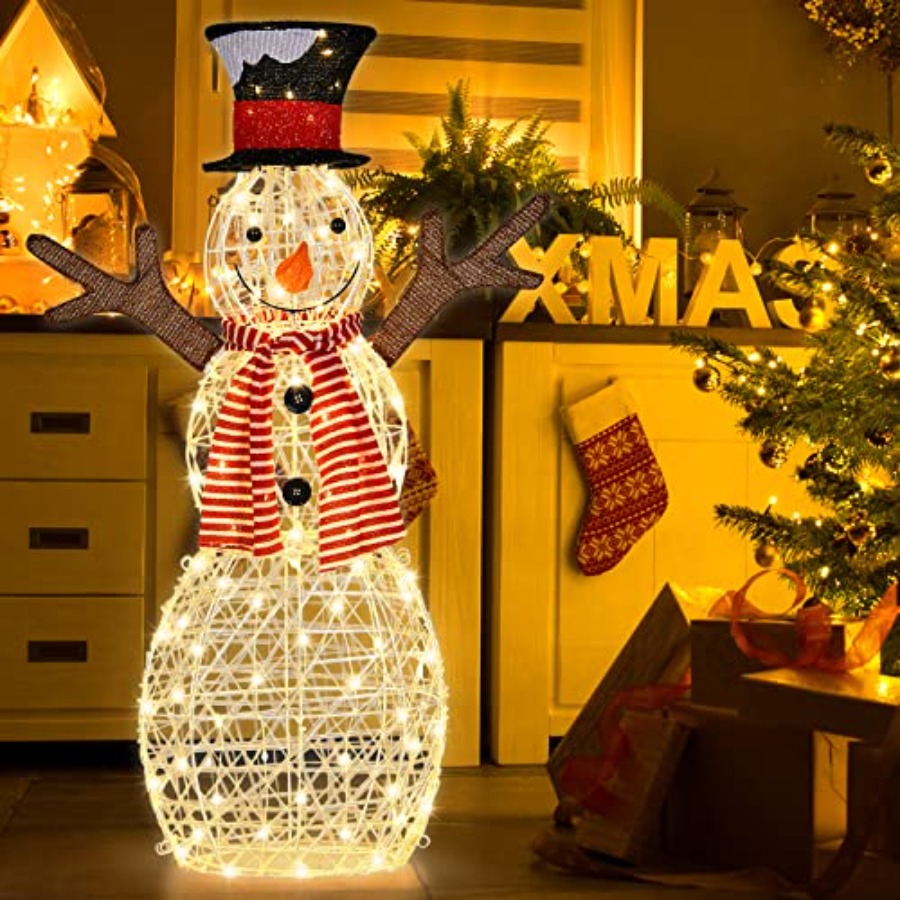 زينة ساحة عيد الميلاد الخارجية - مراجعة Christmas Lights Outdoor وسعره