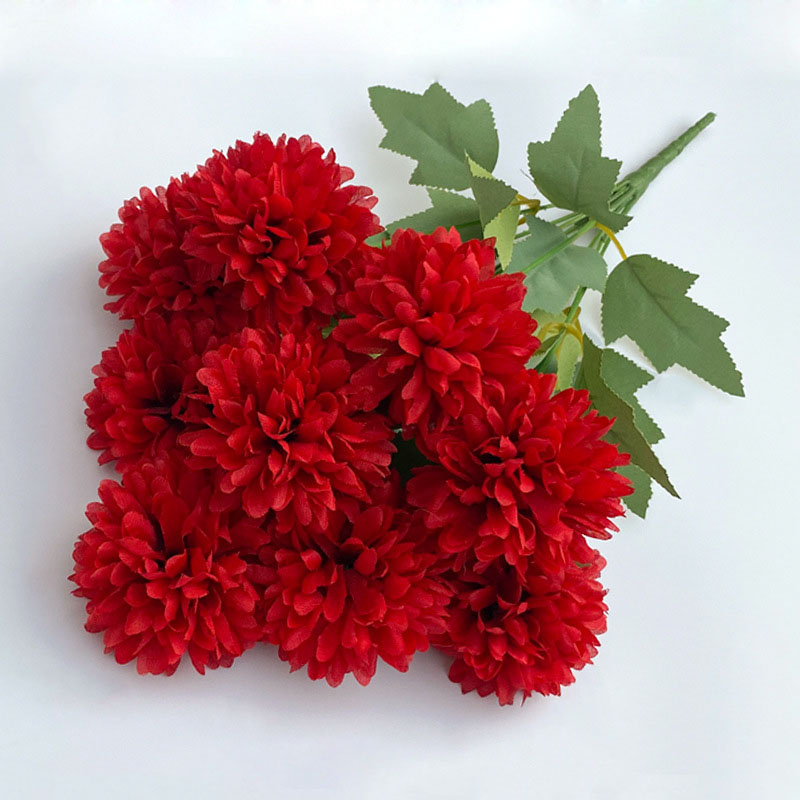 باقة زهور اصطناعية أقحوان الزف - مراجعة Christmas Wreath Fake وسعره