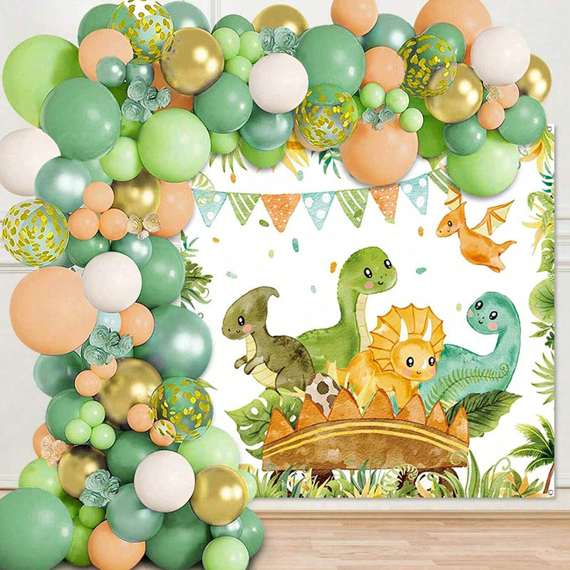 مجموعة بالونات الديناصور قوس ل - مراجعة Tinsel Garland Decoration وسعره