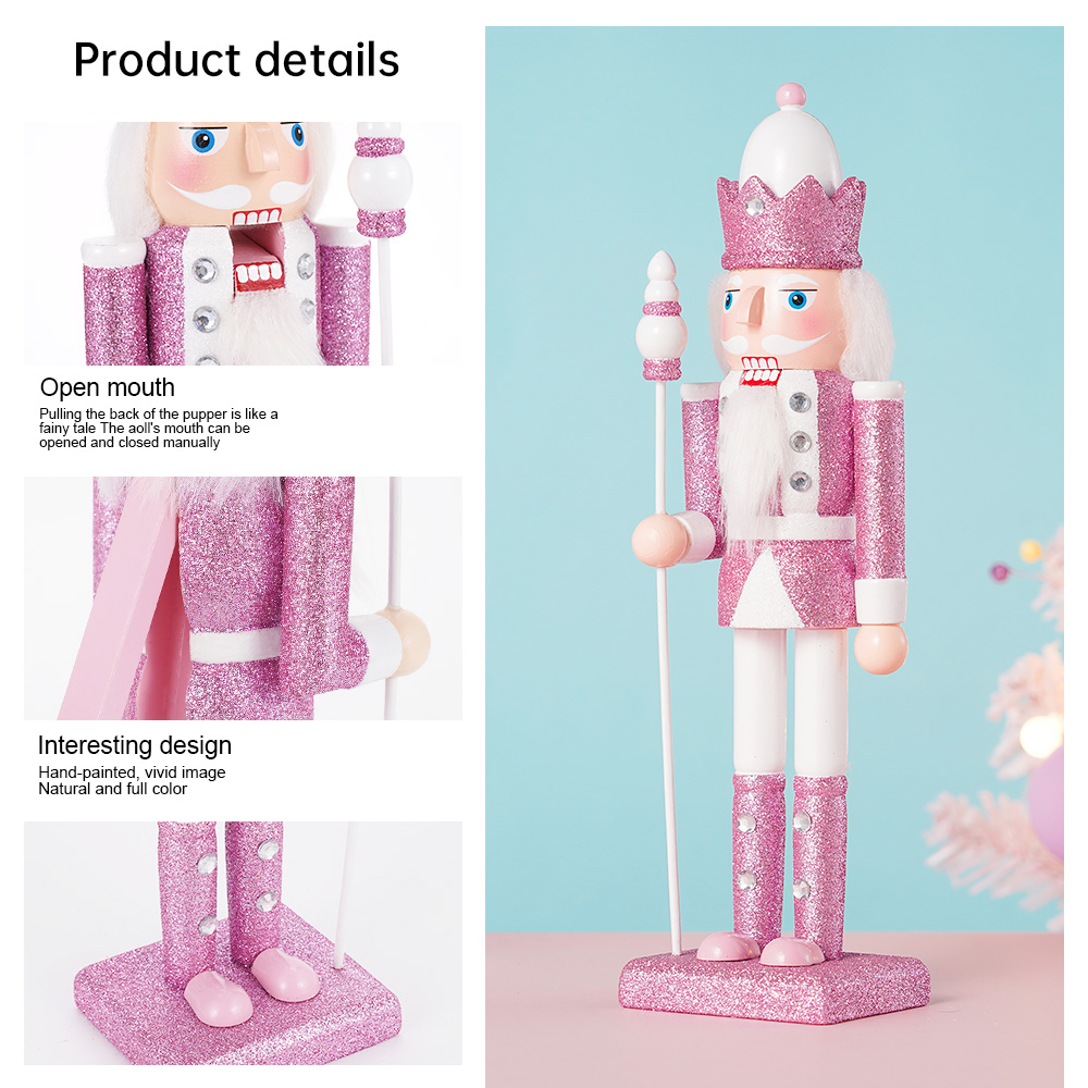 30 سنتيمتر كسارة البندق الخشبي - مراجعة Nutcracker Figurine وسعره