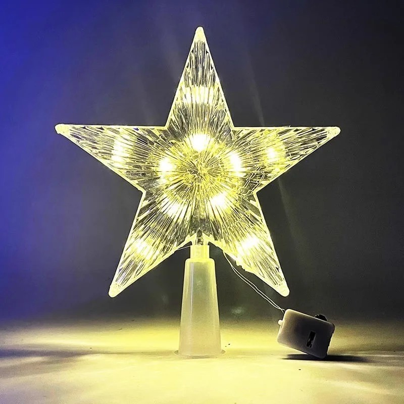 15 سنتيمتر عيد الميلاد الديكور - مراجعة Star Tree Topper وسعره