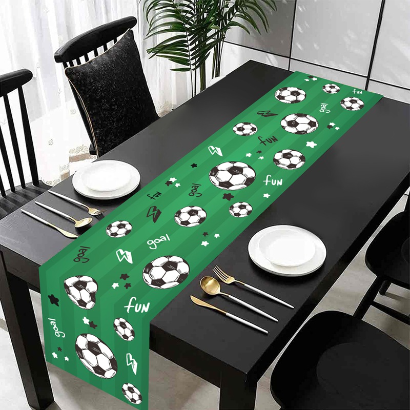 1 قطعة كرة القدم/كرة القدم طاو - مراجعة Christmas Table Runner وسعره