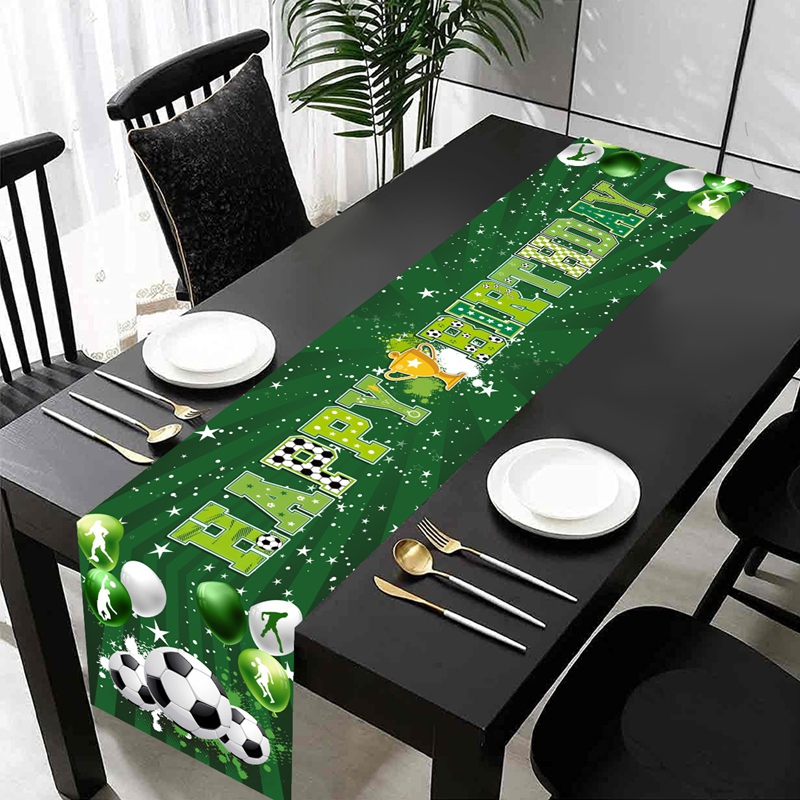 1 قطعة كرة القدم/كرة القدم طاو - مراجعة Christmas Table Runner وسعره